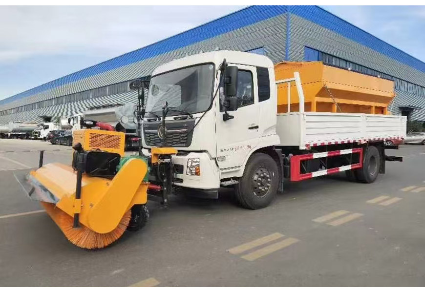 程力牌東風(fēng)天錦CL5180TCX6YC型除雪車